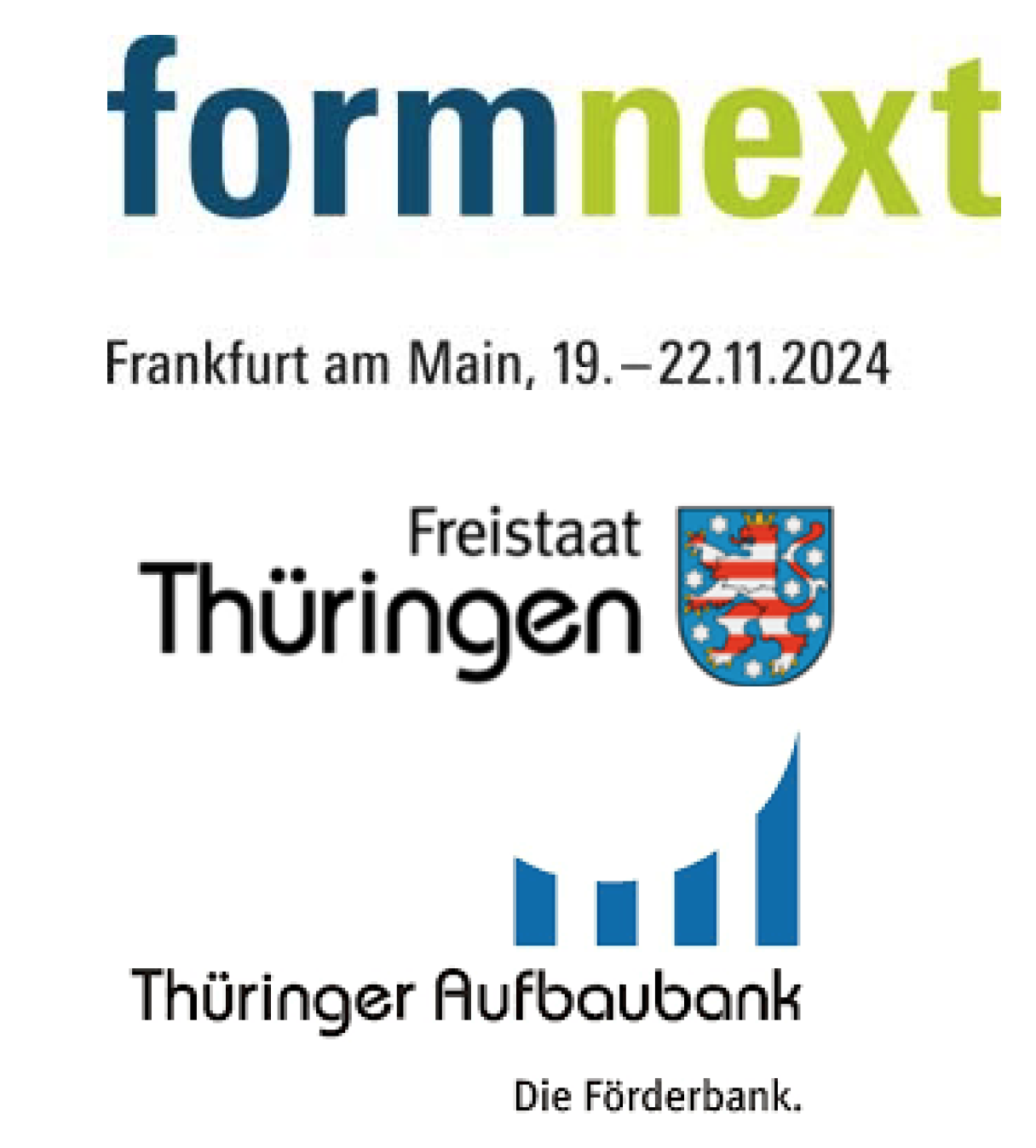 Logos TAB und formnext